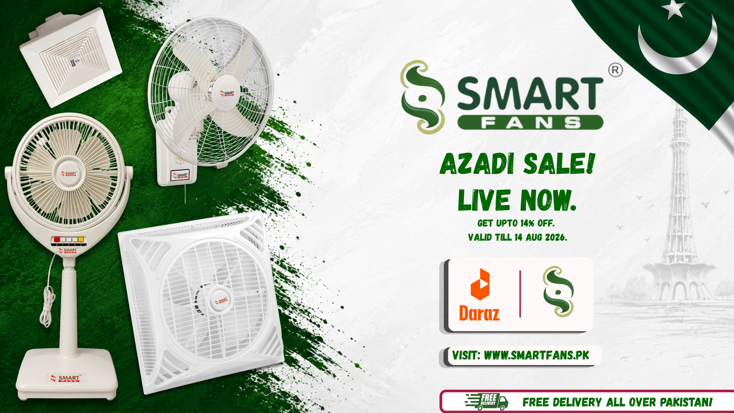 AZADI SALE LIVE ON STORES